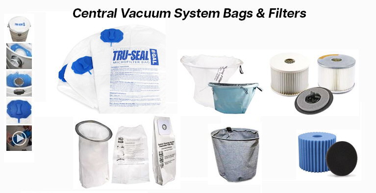 Central Vacuum System Bags & Filters