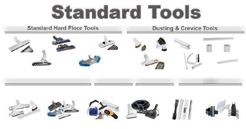 Standard Central Vacuum Tools